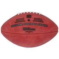 Ballon de football Wilson Duke dédicacé par Chop Robinson des Dolphins de Miami