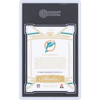 Carte Panini Flawless Sapphire n° 87 #3/15 SGC 9 authentifiée des Dolphins de Miami 2023