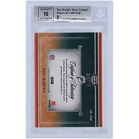 Dan Marino Miami Dolphins Autographed 2007 Playoff National Treasures Super Bowl #SB-DM #24/25 BGS Authenticated Auto 10 Card