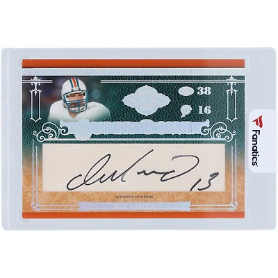 Carte autographiée par Dan Marino (Miami Dolphins) – Série éliminatoires 2007 – Trésors nationaux – Super Bowl Signatures #SB-DM #12/25