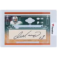 Carte autographiée par Dan Marino (Miami Dolphins) – Série éliminatoires 2007 – Trésors nationaux – Super Bowl Signatures #SB-DM #12/25
