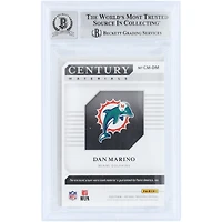 Dan Marino Miami Dolphins Autographed 2020 Panini National Treasures Century Materials Jersey Relic #CM-DM #/99 Beckett Fanatics Witnessed Authenticated 10 Card
