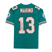 Dan Marino Miami Dolphins Autographed Aqua Mitchell & Ness Authentic Jersey