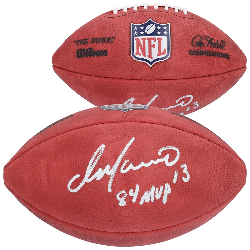 Dan Marino Miami Dolphins Autographed Duke Full Color Football with "84 MVP" Inscription