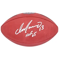 Ballon de football Duke en couleur autographié par Dan Marino, Miami Dolphins, avec l'inscription « HOF 05 »
