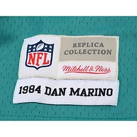 Dan Marino Miami Dolphins Autographed Mitchell & Ness Teal Replica Jersey with "HOF 05" Inscription