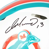 Dan Marino Miami Dolphins Autographed Riddell 1980-1996 Throwback Speed Authentic Helmet