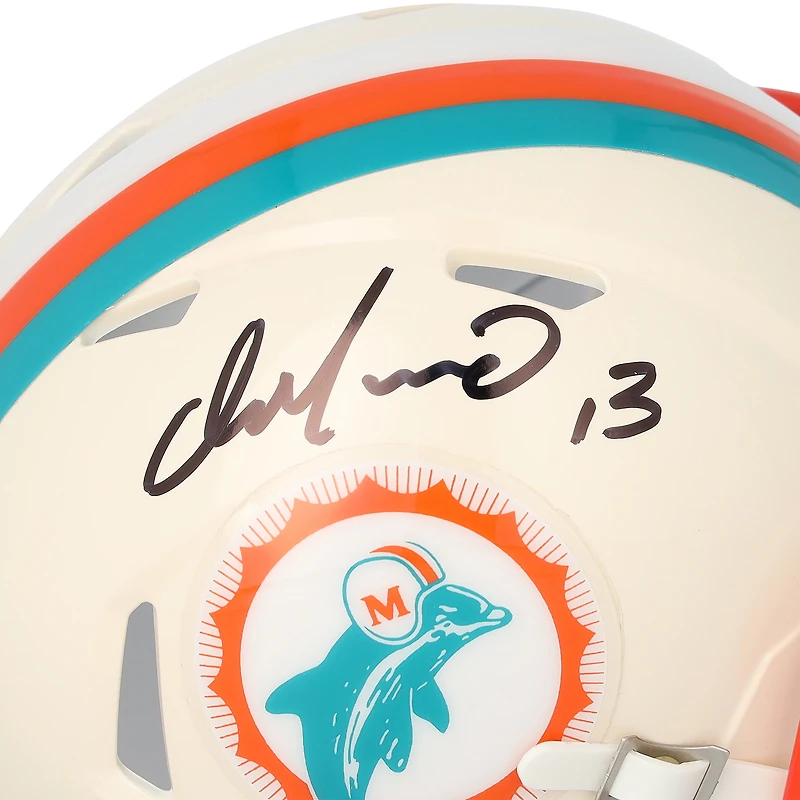 Dan Marino Miami Dolphins Autographed Riddell Retro Speed Mini Helmet