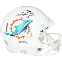 Casque Riddell Speed ​​Authentic autographié par Dan Marino, joueur des Dolphins de Miami