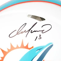 Casque Riddell Speed ​​Authentic autographié par Dan Marino, joueur des Dolphins de Miami