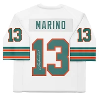Dan Marino Miami Dolphins Autographed White Replica Mitchell & Ness Jersey