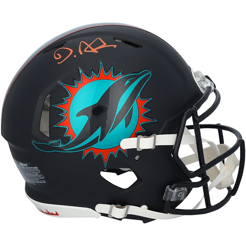 De’Von Achane Miami Dolphins Autographed Riddell Rivalry Speed Authentic Helmet
