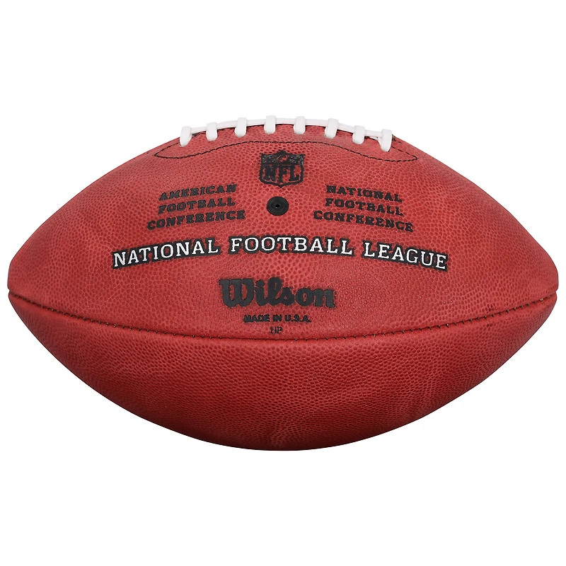 Ballon de football Wilson Duke en couleur, autographié par De’Von Achane des Dolphins de Miami