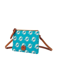 Dooney & Bourke  Miami Dolphins Top Zip Crossbody Bag