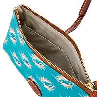 Dooney & Bourke  Miami Dolphins Top Zip Crossbody Bag