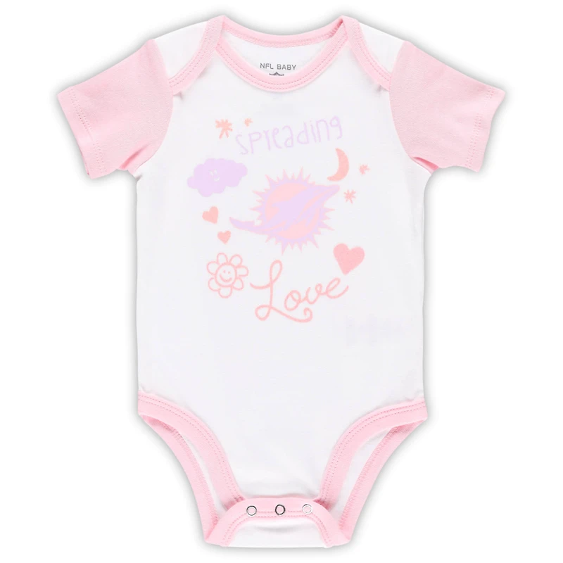 Ensemble de body et leggings tutu pour nouveau-nés bébés avec dauphins Miami blancs