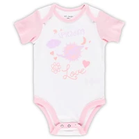 Ensemble de body et leggings tutu pour nouveau-nés bébés avec dauphins Miami blancs