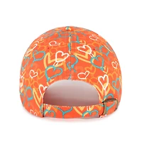 Casquette ajustable « 47 Orange Miami Dolphins Mural Clean Up » pour filles