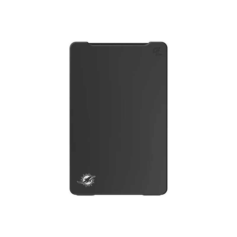 Groove Life Miami Dolphins Engraved Wallet with Money Clip