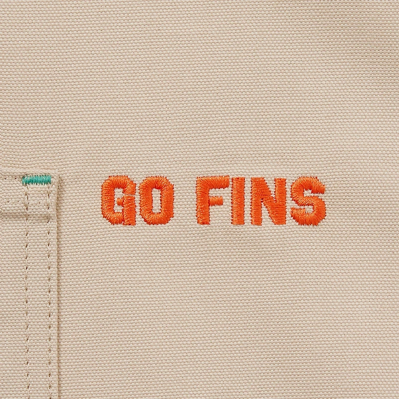 Hedley & Bennett Cream Miami Dolphins The Essential Apron