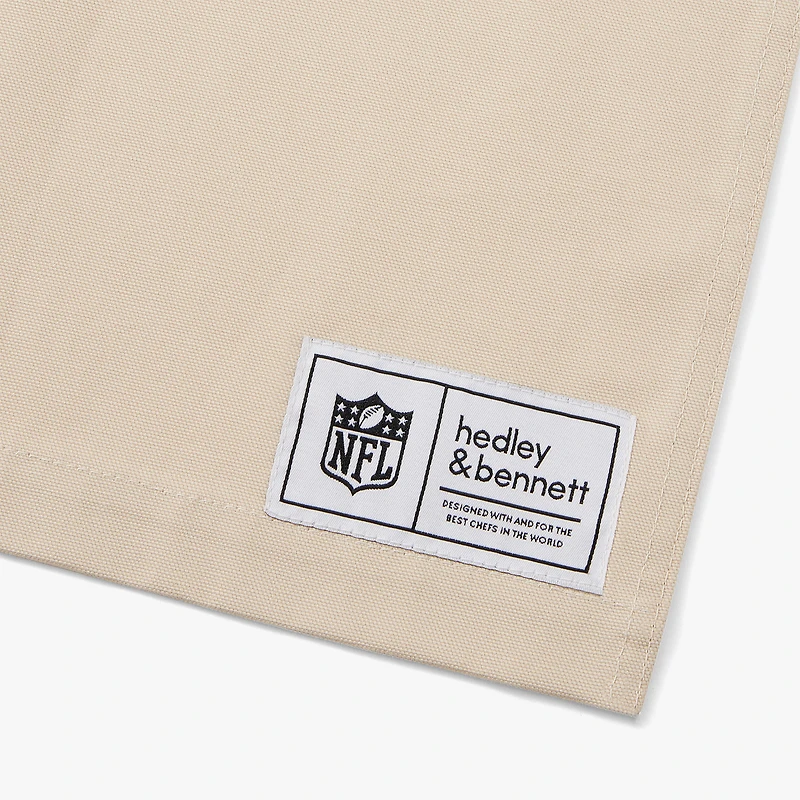 Hedley & Bennett Cream Miami Dolphins The Essential Apron