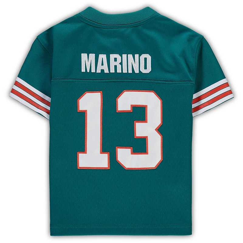 Maillot Mitchell & Ness Dan Marino Aqua Miami Dolphins 1984 retraité Legacy pour bébé