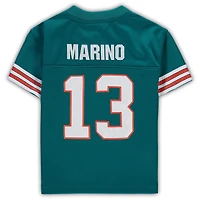 Maillot Mitchell & Ness Dan Marino Aqua Miami Dolphins 1984 retraité Legacy pour bébé