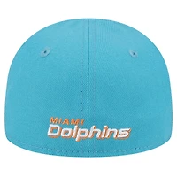Casquette ajustée My 1st 59FIFTY pour bébé New Era Aqua Miami Dolphins