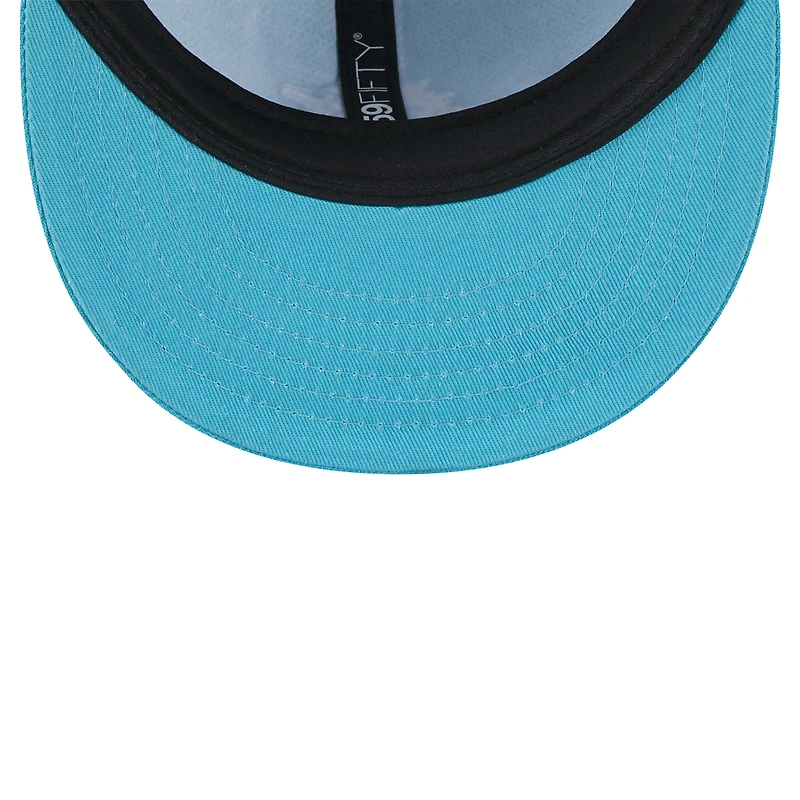 Casquette ajustée My 1st 59FIFTY pour bébé New Era Aqua Miami Dolphins
