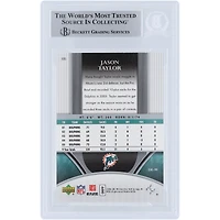 Jason Taylor Miami Dolphins Autographed 2006 Upper Deck Ultimate Collection #105 #/525 Beckett Fanatics Witnessed Authenticated Card 