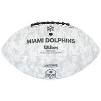 Jason Taylor Miami Dolphins autographié 2024 Salute To Service Wilson Football