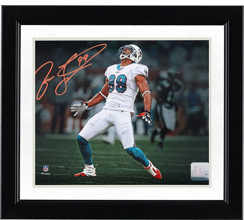 Jason Taylor Miami Dolphins Autographed 8" x 10" Scream Spotlight Photograph