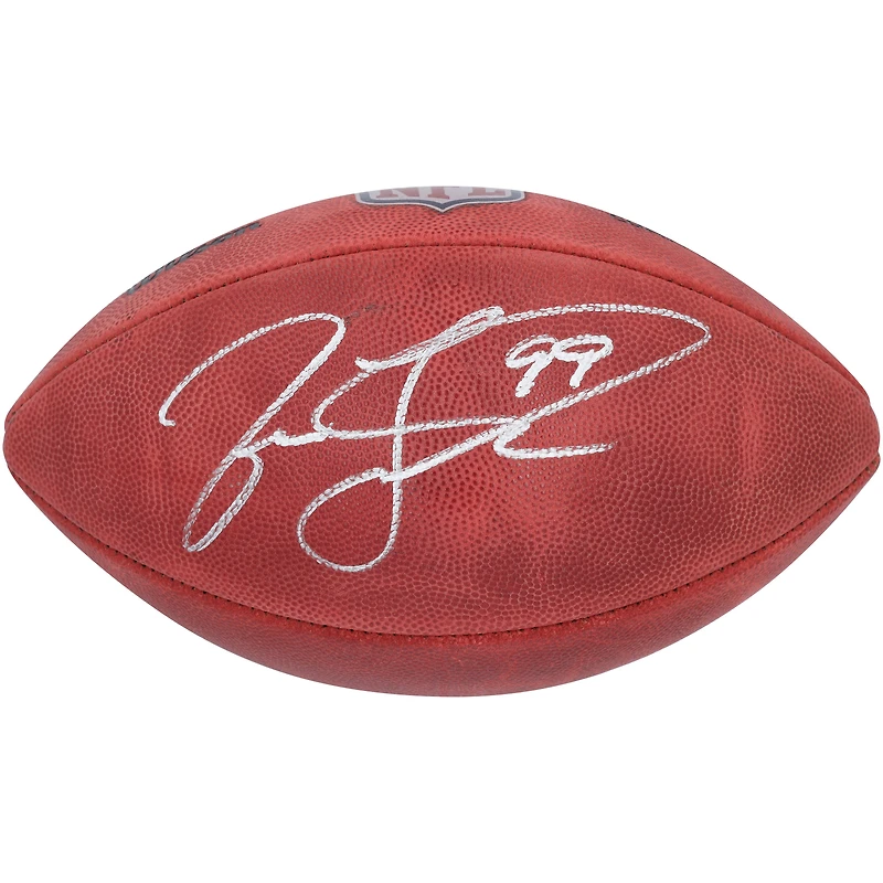 Ballon de football en couleur autographié par Jason Taylor des Miami Dolphins