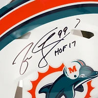 Jason Taylor Miami Dolphins Autographed Riddell 1997-2012 Throwback Speed Authentic Helmet