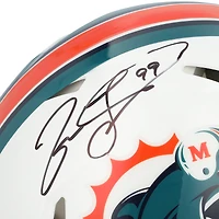 Jason Taylor Miami Dolphins Autographed Riddell 1997-2012 Throwback Speed Authentic Helmet
