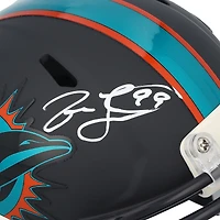 Casque Riddell Rivalry Speed ​​Mini autographié par Jason Taylor des Miami Dolphins