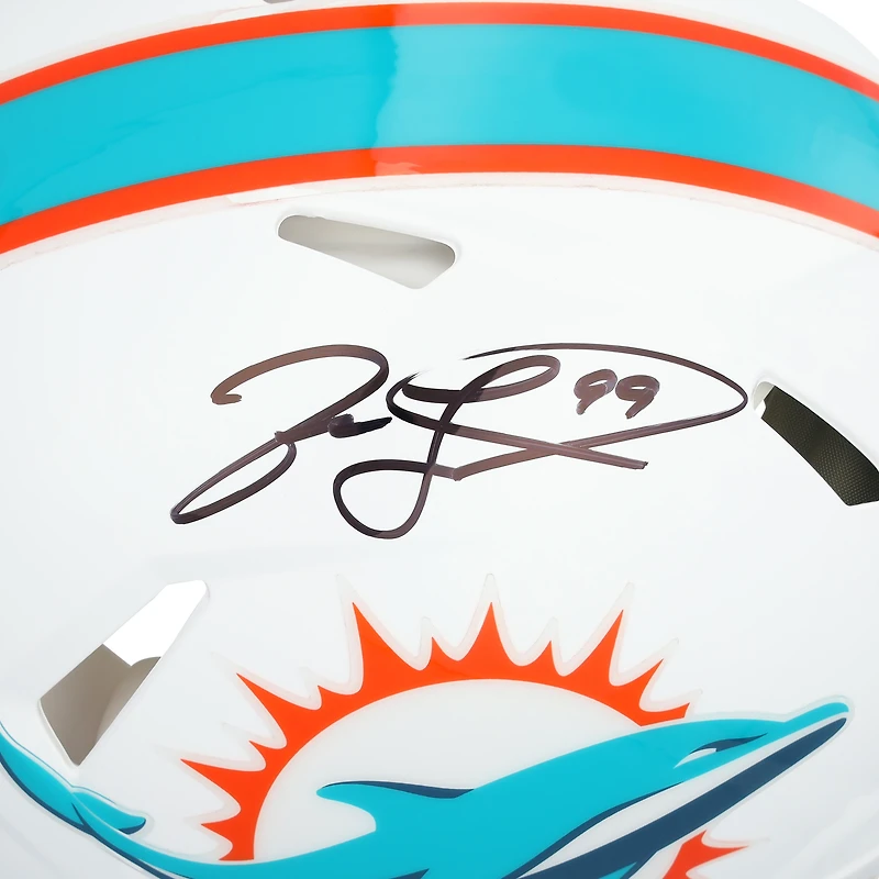 Jason Taylor Miami Dolphins Autographed Riddell Speed Authentic Helmet