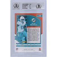 Jaylen Waddle Miami Dolphins Autographed 2021 Panini Absolute #106 Beckett Fanatics Witnessed Authenticated 9/10 Rookie Card - 9.5/9/9/8.5 Subgrades