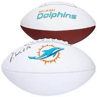 Jaylen Waddle Miami Dolphins Autographed Franklin White Panel Football