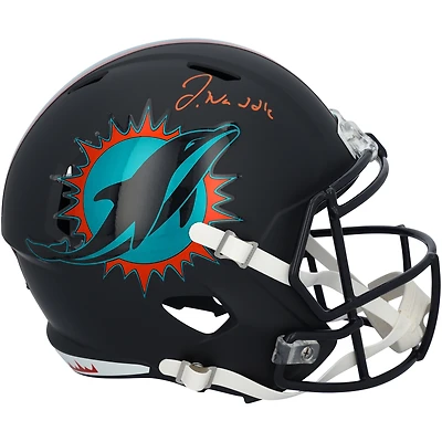 Jaylen Waddle Miami Dolphins Autographed Riddell Rivalry Speed Replica Helmet  