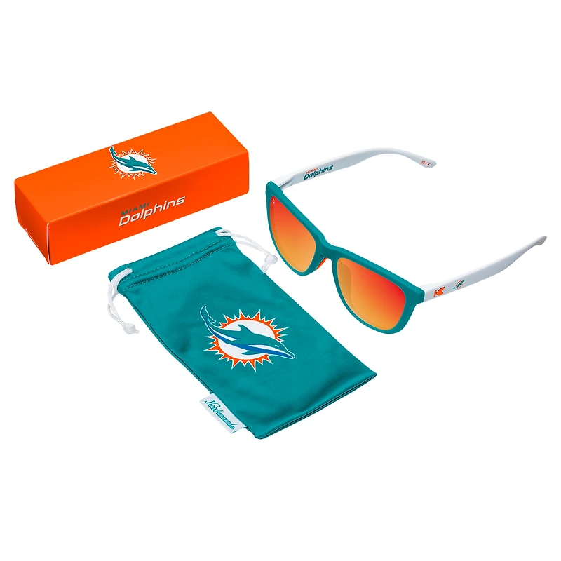 Lunettes de soleil de sport haut de gamme Knockaround Miami Dolphins