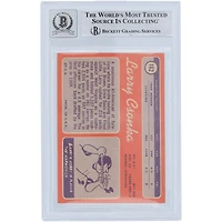 Larry Csonka Miami Dolphins Autographed 1970 Topps #162 Beckett Fanatics Witnessed Authenticated 10 Card