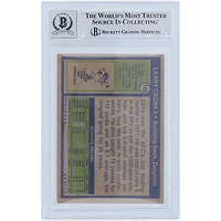 Larry Csonka Miami Dolphins Autographed 1972 Topps #140 Beckett Fanatics Witnessed Authenticated 10 Card