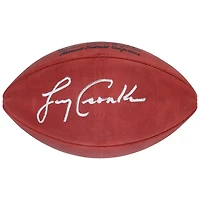 Ballon de football professionnel Wilson Super Bowl VII autographié par Larry Csonka des Dolphins de Miami