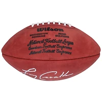 Ballon de football professionnel Wilson Super Bowl VII autographié par Larry Csonka des Dolphins de Miami