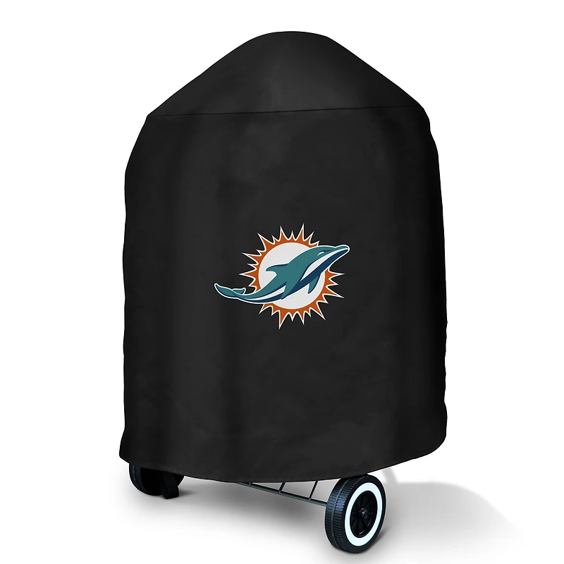 Housse de barbecue à charbon Logo Brands Miami Dolphins