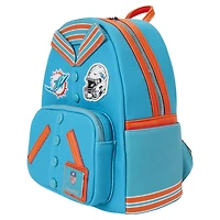Loungefly Miami Dolphins Varsity Mini Backpack