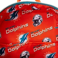 Loungefly Miami Dolphins Varsity Mini Backpack