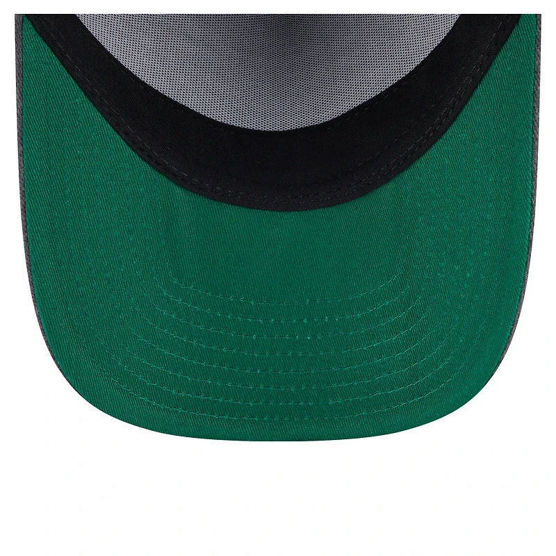 Casquette snapback délavée noire Miami Dolphins de New Era pour homme 9FIFTY