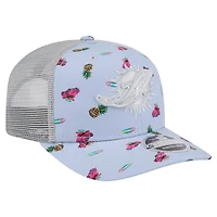 Casquette ajustable 9SEVENTY bleu clair Miami Dolphins Adventure Surfboard New Era pour homme